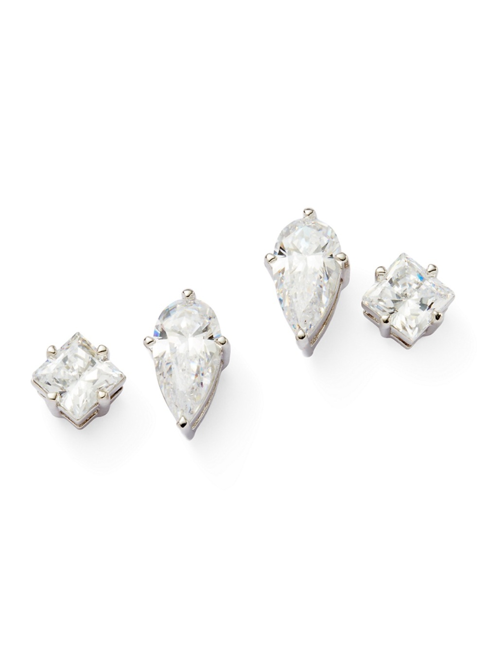Nadri Duo Stud Earrings Set